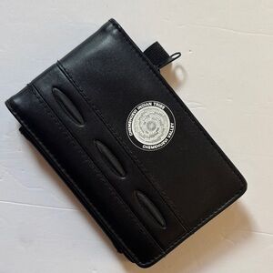 Spector & CO | Black Leather Chemehuevi Indian Tribe Wallet | Travel Note Taking